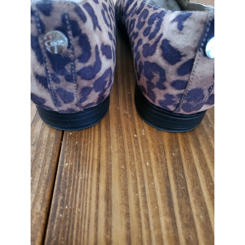 Sam Edelman Circus Leopard Loafers Shoes Slip Ons Size 8.5 - Picture 4 of 6